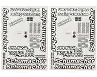 Schumacher Cougar SVR Decal Sheet (2)