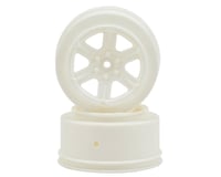 Schumacher 12mm Hex 6-Spoke Short Course Wheels w/3mm Offset (White) (2)