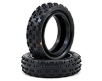 Schumacher "Cut Stagger" Low Profile 2.2" 1/10 2WD Buggy Front Turf Tires (2) (Yellow)