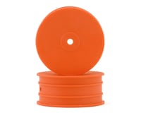 Schumacher 12mm 1/10 4WD Buggy Front Hex Wheels (Orange) (2)