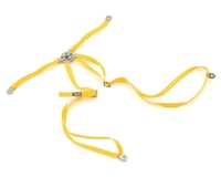 Sideways RC Scale Drift Bucket Seat Harness (Yellow)