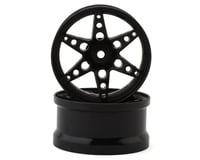 Sideways RC SRC R1 Multi-Spoke Nylon Drift Wheels (Black) (2) (6mm Offset)