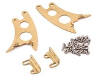 Sideways RC Edge Mount 1 Scale Drift Wing Mount (Gold)