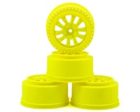 Serpent 12mm Hex Short Course Wheels (Yellow) (4) (SRX-2 SC)