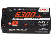 Spektrum RC 2S Hard Case LiPo 120C Shorty LiPo Battery (7.6V/6300mAh)