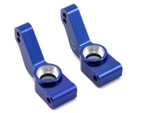 ST Racing Concepts Aluminum 1° Toe-In Rear Hub Carriers (Blue)