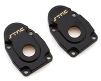 ST Racing Concepts Axial SCX10 III Brass Front Portal Drive Covers (Black) (2)