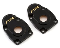ST Racing Concepts Axial SCX10 III Brass Rear Portal Drive Covers (Black) (2)