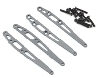 ST Racing Concepts Aluminum Reinforcement Rear Lower Link Plate (4) (Gun Metal)
