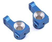 ST Racing Concepts DR10 Aluminum 0° Toe-In Rear Hub Carriers (2) (Blue)