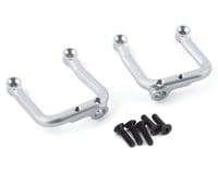 SSD RC Trail King Aluminum Front Shock Hoops (Silver) (2)