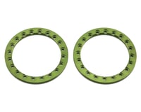 SSD RC 1.9"" Aluminum Beadlock Rings (Green) (2)