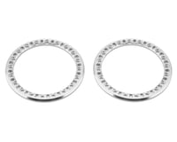 SSD RC 2.2” Aluminum Beadlock Rings (Silver) (2)