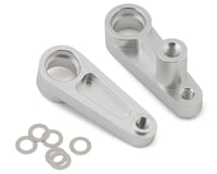 Tamiya BB-01 Aluminum Steering Bellcrank Set (Silver) (2)