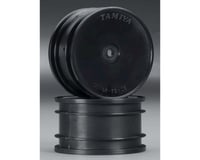 Tamiya 2WD Off-Road Dish Front Wheels Black (60/19)
