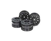 Tamiya TT-01 Type-E Racing Truck Wheels (Black) (4)