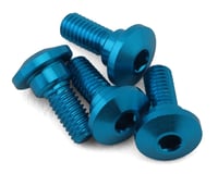 Tamiya Aluminum Servo Step Screws (Blue) (4)