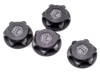 Tekno RC Aluminum 17mm Serrated Fine Thread Wheel Nut (Gun Metal) (4)