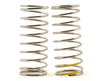 Tekno RC Low Frequency 57mm Front Shock Spring Set (Yellow - 4.44lb/in)