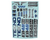 Tekno RC EB48 2.0 Decal Sheet