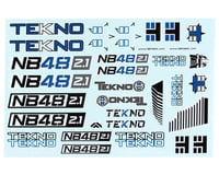 Tekno RC NB48 2.1 Decal Sheet