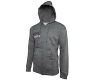 Tekno RC Grey "Stacked" Zippered Hoodie
