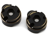 Treal Hobby Redcat Ascent-18 Brass Outer Portal Covers (Black)