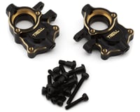 Treal Hobby Redcat Ascent-18 Brass Front Steering Knuckles/Inner Portal Covers