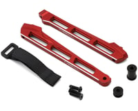 Treal Hobby Arrma Big Rock 6S BLX 7075 Aluminum Chassis Brace Set (Red)