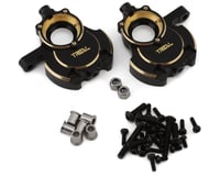 Treal Hobby Redcat Gen8 Brass Inner Front Portal Covers (Black) (2) (42g)