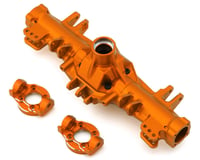 Treal Hobby Losi LMT CNC-Machined Aluminum Front Axle Housing (Orange)