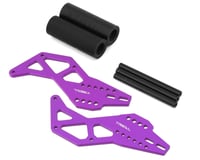 Treal Hobby Losi LMT Aluminum Adjustable STD Wheelie Bar (Purple)