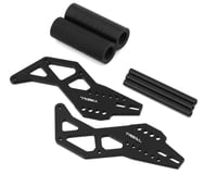 Treal Hobby Losi LMT Aluminum Adjustable STD Wheelie Bar (Black)