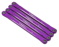 Treal Hobby Losi Mini LMT Aluminum Upper Suspension Links (Purple) (4)