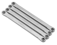 Treal Hobby Losi Mini LMT Aluminum Upper Suspension Links (Silver) (4)