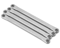 Treal Hobby Losi Mini LMT Aluminum Lower Suspension Links (Silver) (4)