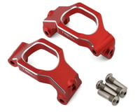Treal Hobby CNC Aluminum Front C-Hub Carriers for Traxxas Maxx (Red) (2)