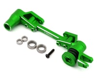 Treal Hobby Traxxas Maxx Aluminum Servo Saver Steering Bellcrank Set (Green)