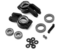 Treal Hobby Arrma 6S BLX 7075 Aluminum Rear Hub Set (Black) (2)