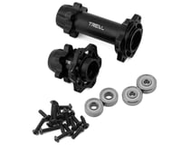 Treal Hobby Promoto CNC Aluminum Front & Rear Hub Set (Black)