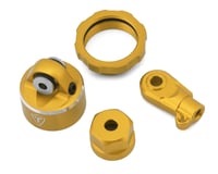 Treal Hobby Losi Promoto MX CNC Aluminum Shock Cap With Bottom Retainer Set (Gold)