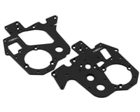 Treal Hobby Promoto MX Aluminum Chassis Plates (Black) (2)