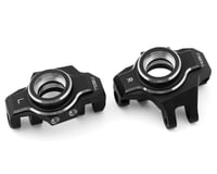 Treal Hobby Axial RBX10 Ryft Aluminum Steering Knuckles (Black) (2)