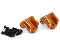 Treal Hobby Axial RBX10 Ryft Aluminum Front Link Mounts (Orange) (2)