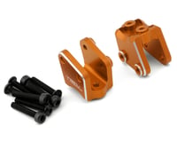 Treal Hobby Axial RBX10 Ryft Aluminum Rear Link Mounts (Orange) (2)