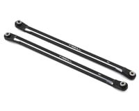 Treal Hobby Axial RBX10 Ryft Aluminum Rear Upper Links (Black) (2)