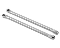 Treal Hobby Axial RBX10 Ryft Aluminum Rear Upper Links (Silver) (2)