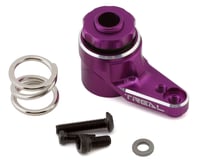 Treal Hobby Axial RBX10 Ryft Aluminum Clamping Servo Saver (25T) (Purple)