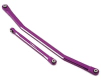 Treal Hobby Axial RBX10 Ryft Aluminum Steering Links (Purple)
