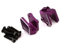 Treal Hobby Axial RBX10 Ryft Aluminum Rear Link Mounts (Purple) (2)